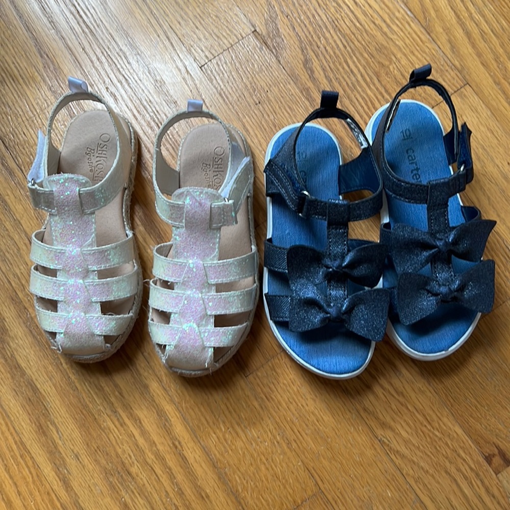 Little Girl Sandals - 2 Pairs!